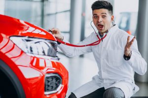 Standardowe badanie na stacji kontroli pojazdów